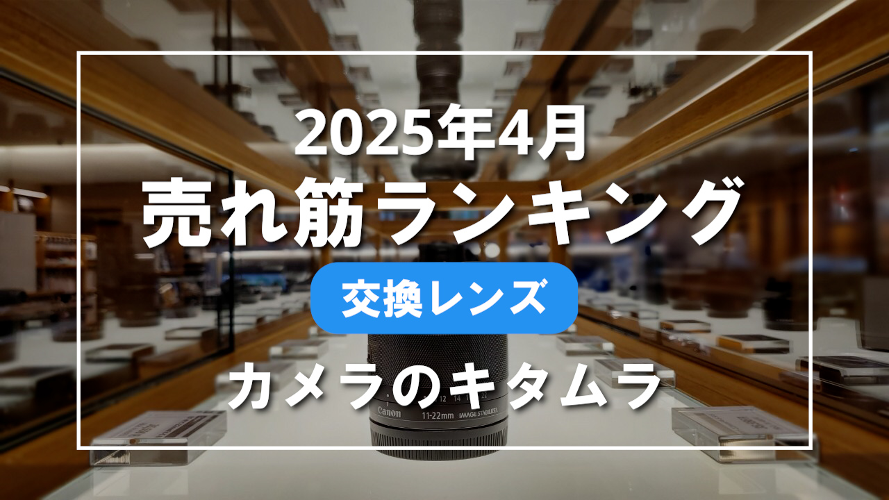 2025年4月 交換レンズ 売れ筋ランキングを紹介！｜カメラのキタムラ